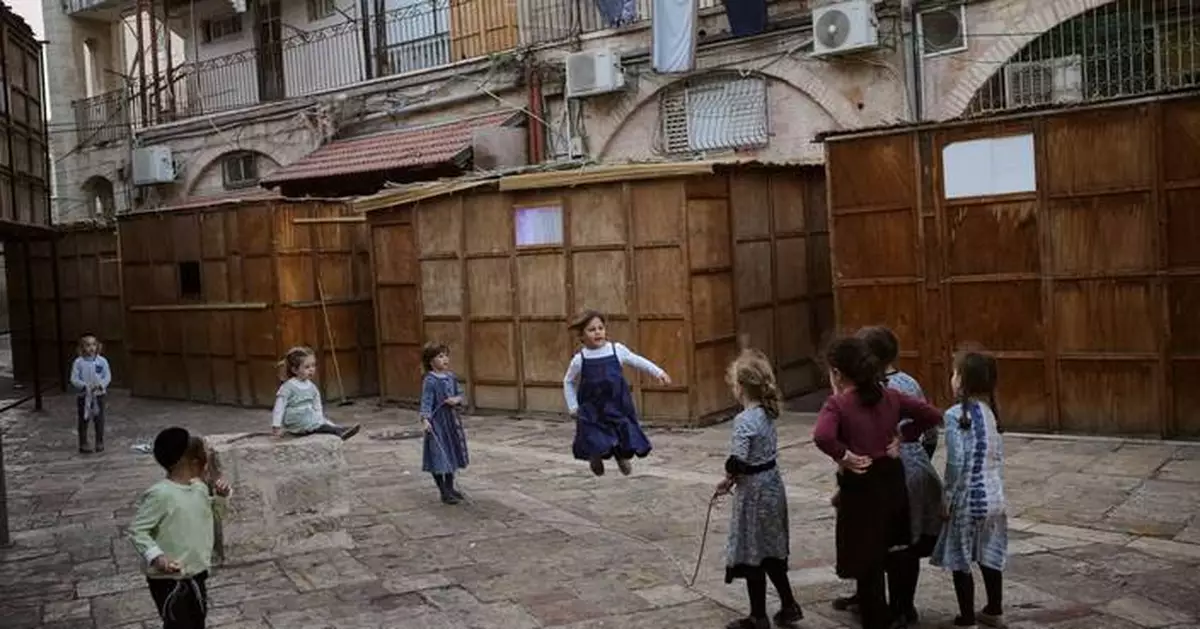 Jews are celebrating Sukkot, a 7-day holiday intended as a time of joy