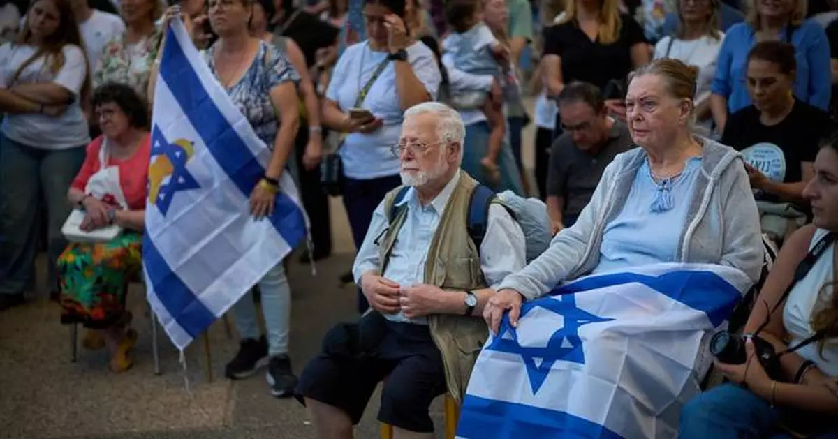 The Latest: Living hostages and Palestinian prisoners freed as Trump tours region