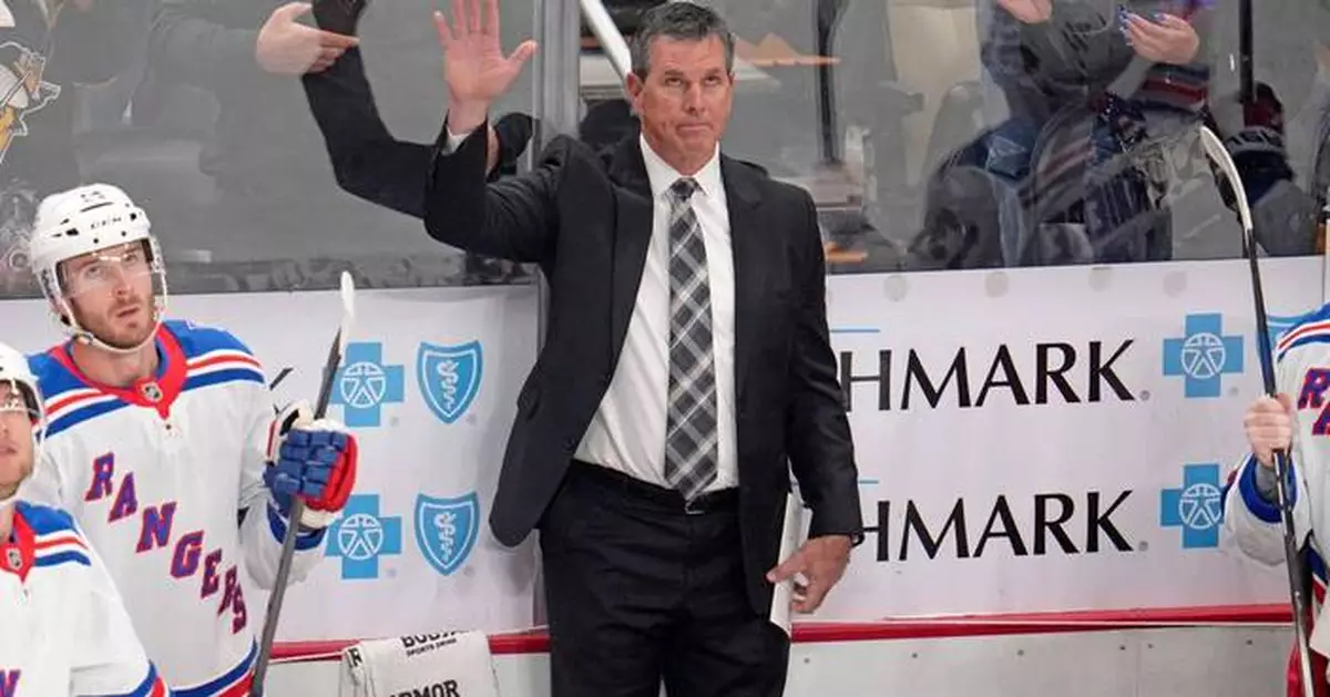 Rangers coach Sullivan expresses gratitude in return to Pittsburgh