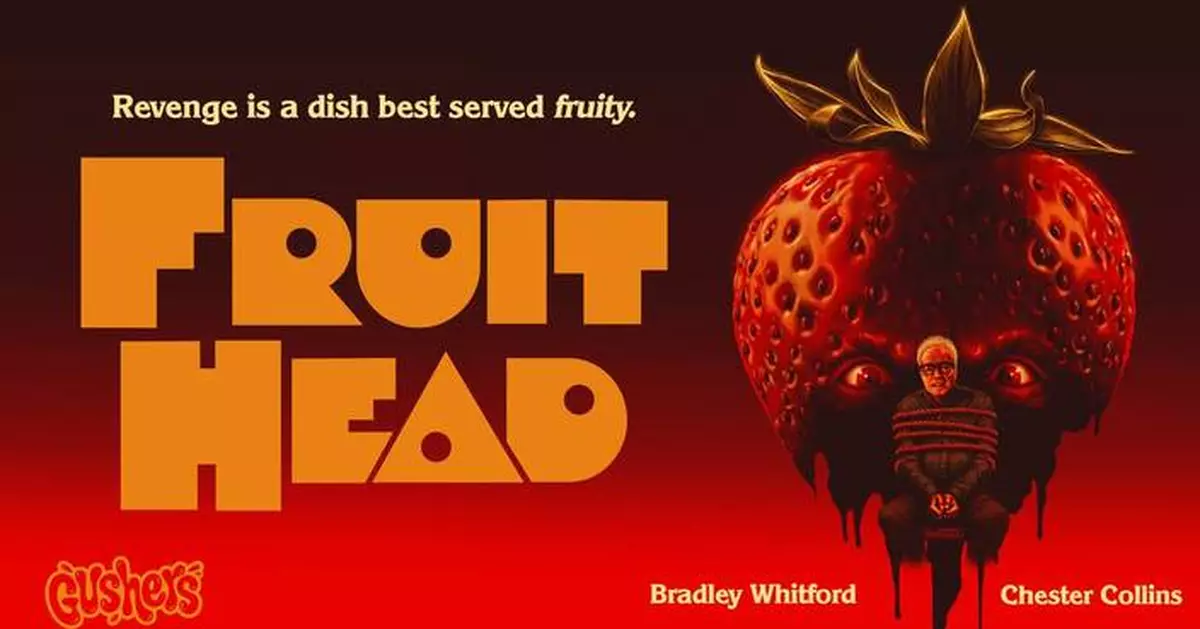 Gushers Revives Viral ’90s FruitHead Commercial as Halloween Thriller Starring Award-Winning Actor Bradley Whitford