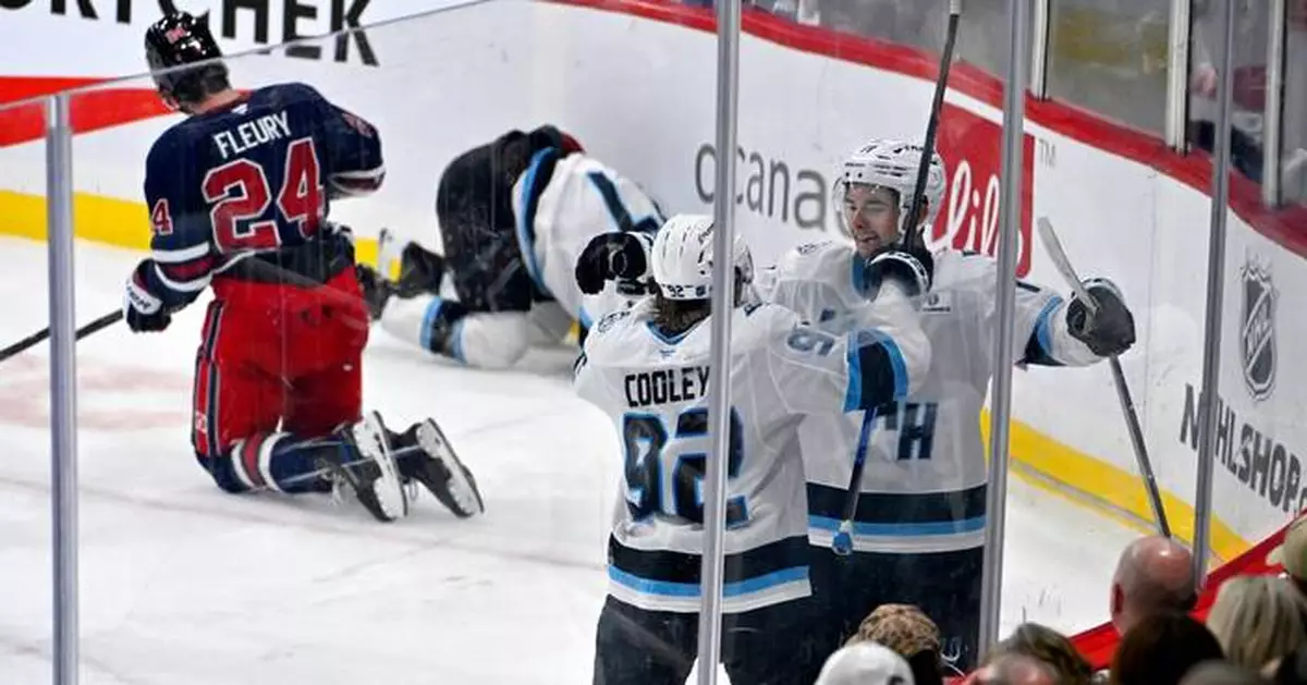 Guenther breaks late tie, Mammoth beat Jets 3-2 for 7th straight victory