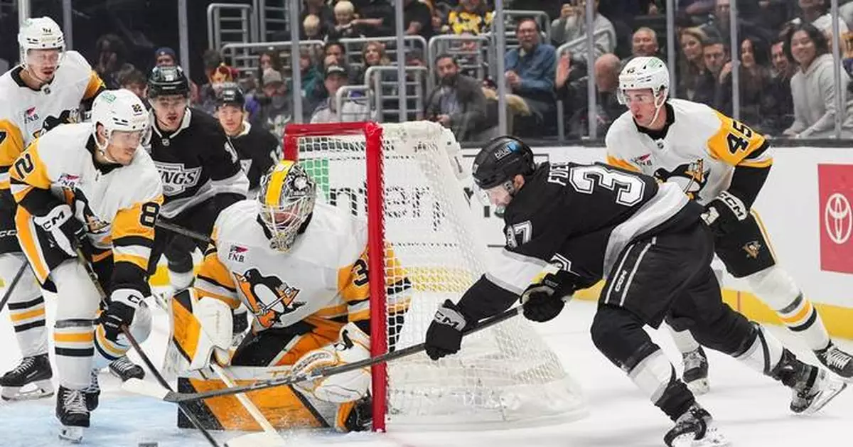 Filip Hallander's first career goal sparks Penguins' comeback win over Kings