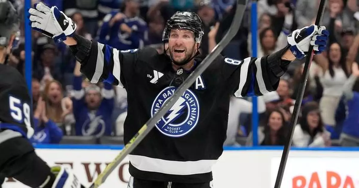 Kucherov gets 1,000th career point in Lightning's game against Ducks