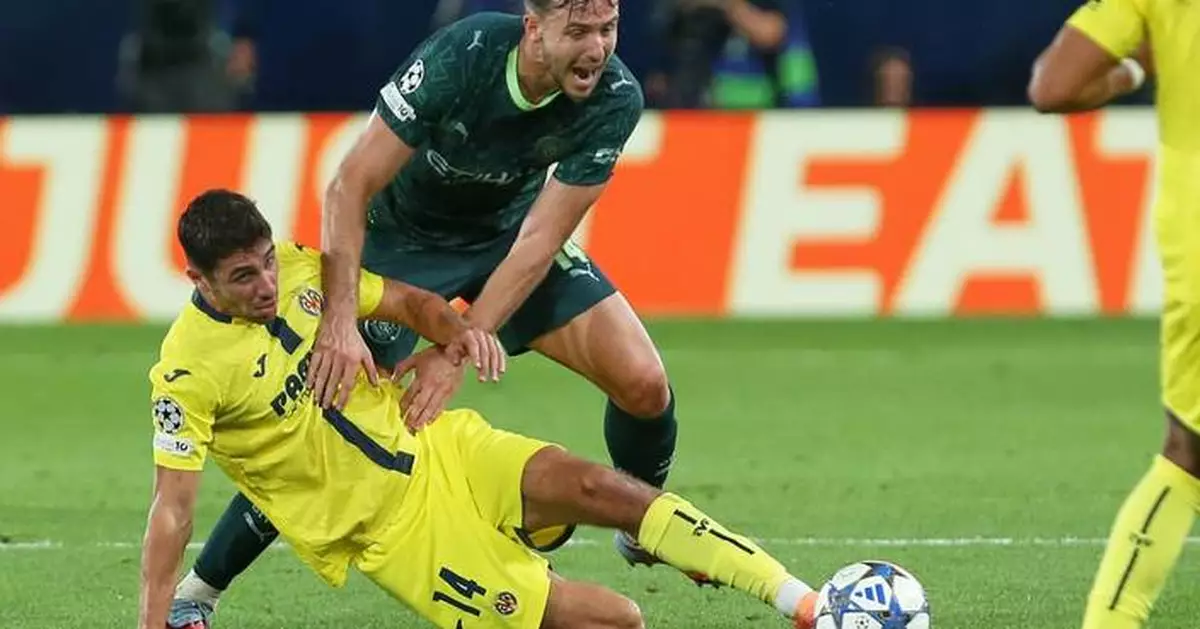 Haaland scores again but Gonzalez injured in Man City's win in Champions League