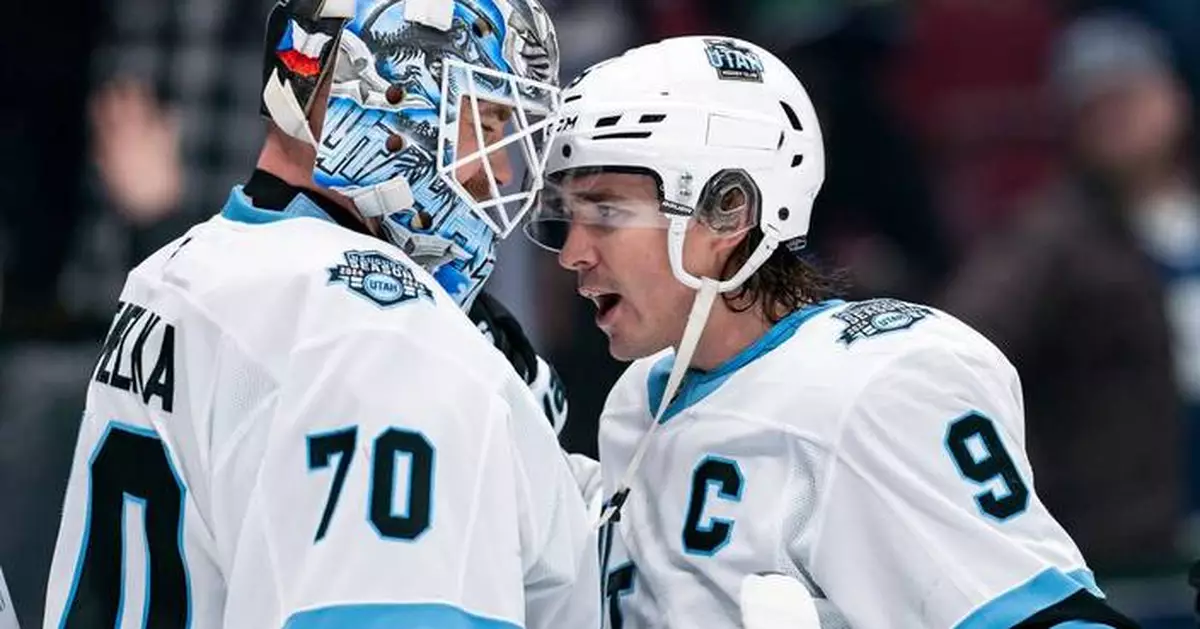 Utah Mammoth hoping to ride talented young core to first playoff berth in 6 years