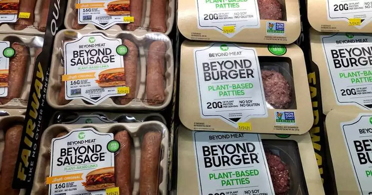 Beyond Meat shares briefly sizzle on Walmart deal and meme stock interest