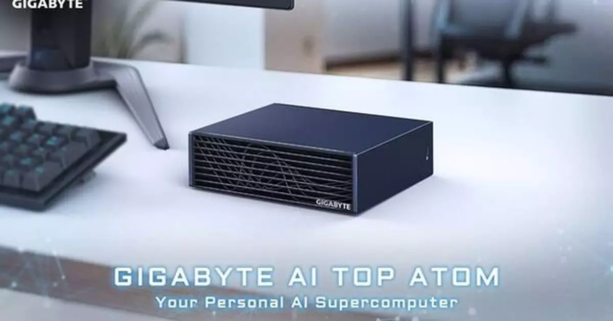 GIGABYTE Announces its Personal AI Supercomputer AI TOP ATOM Will be Available Globally on October 15