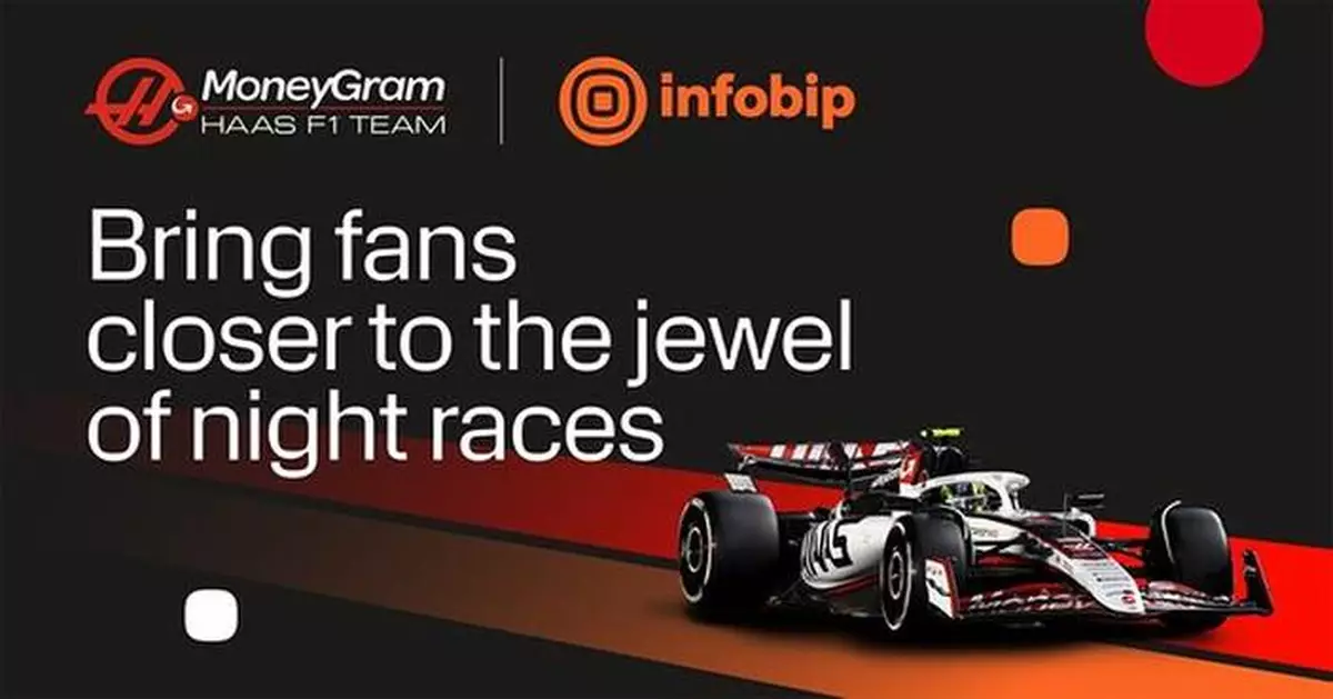 Infobip and MoneyGram Haas F1 Team Bring Fans Closer to the Heart of Singapore's Jewel of Night Races