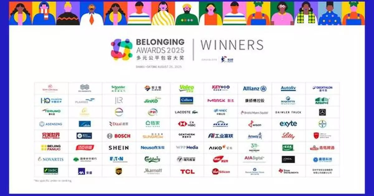 "2025 Belonging Awards" Winners Announced - Setting a Benchmark for Leading Organizations