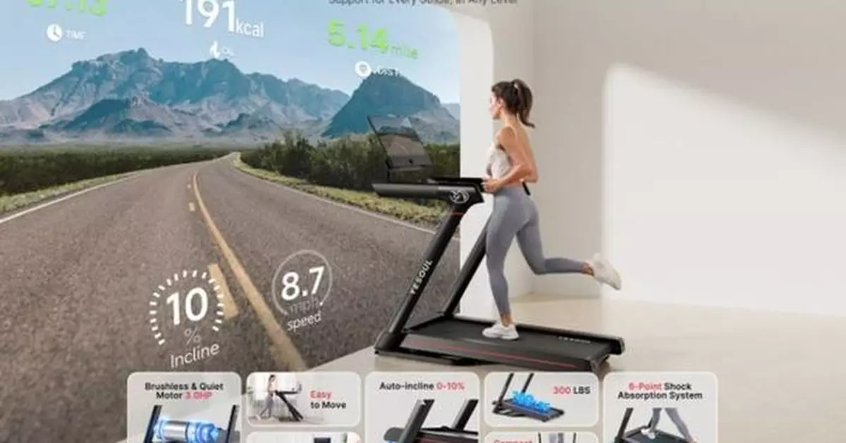 Yesoul T3S Plus Auto-Incline Treadmill with Free Screen Mirroring: Affordable Innovation for Your Marathon Training at Home