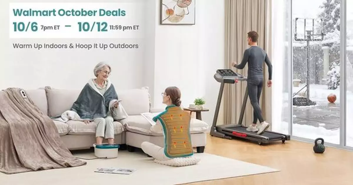 Warm Up Indoors &amp; Hoop It Up Outdoors: MAXKARE &amp; MARNUR Unveil Hot •October Deals Exclusively at Walmart