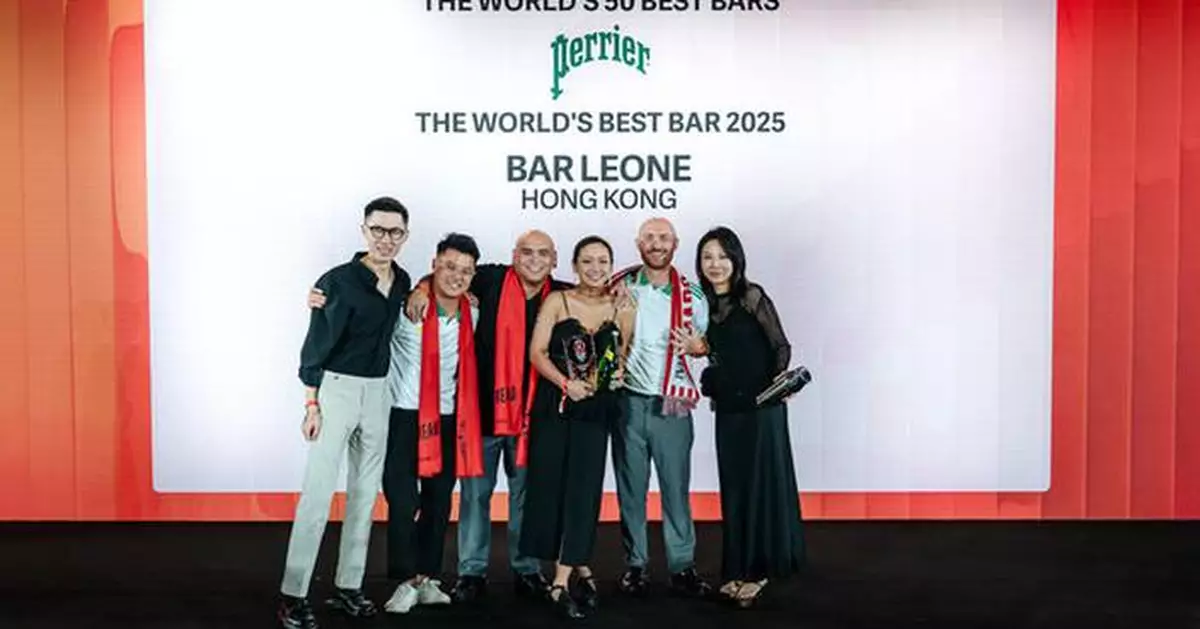 THE WORLD'S BEST BAR IS BAR LEONE, HONG KONG, AS THE LIST OF THE WORLD'S 50 BEST BARS 2025 IS REVEALED