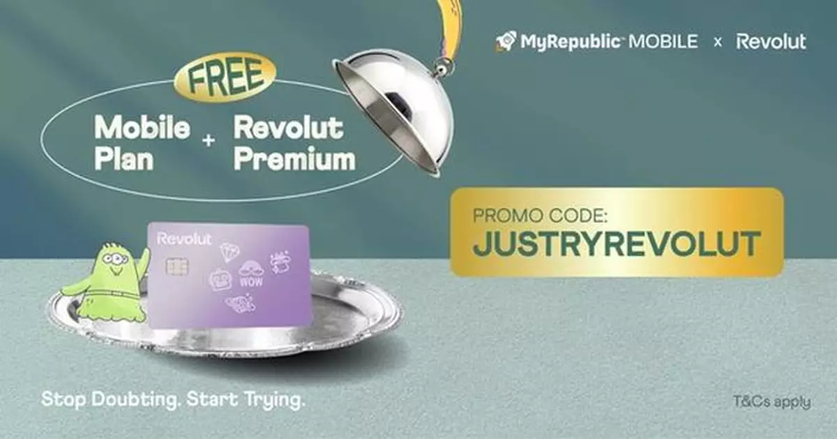 MyRepublic and Revolut Partner to Redefine the Digital Lifestyle for Singapore's Mobile-First Generation