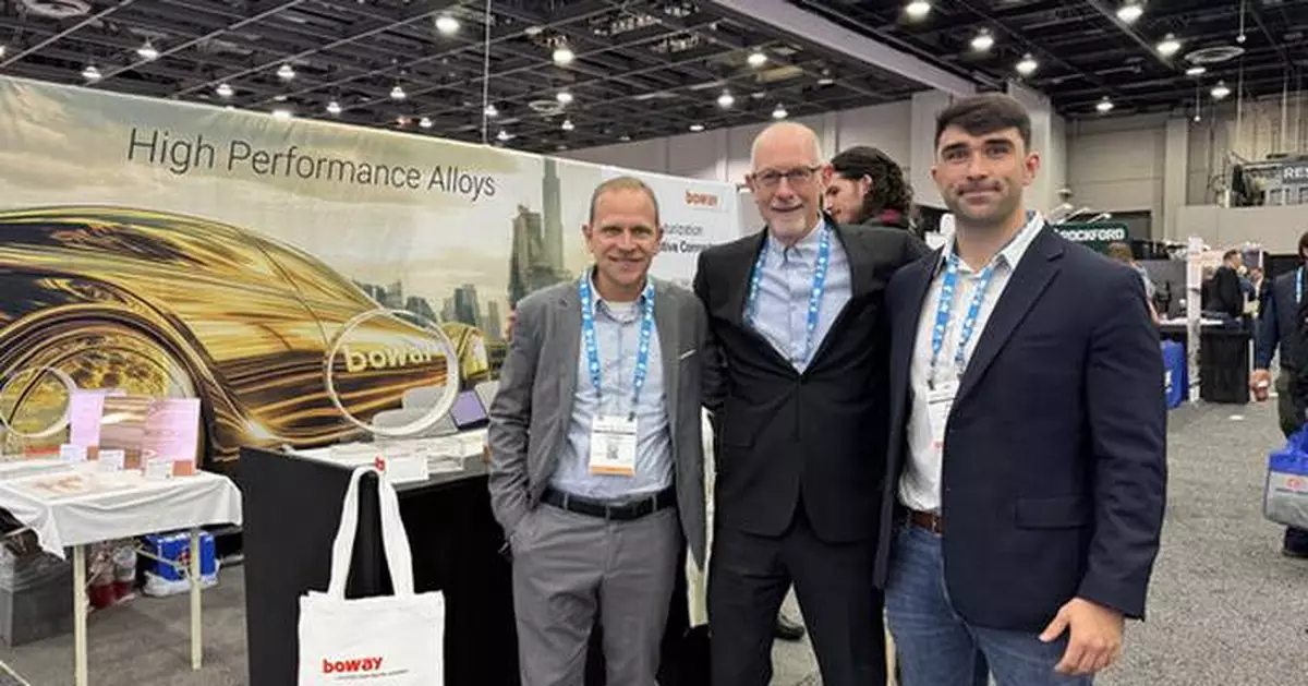 Boway Alloy Debuts at The Battery Show with Advanced Materials for Next-Generation Mobility
