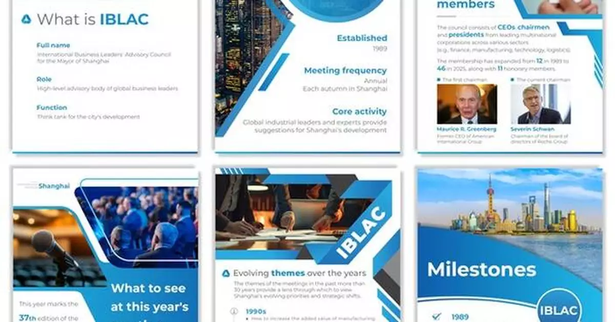 IBLAC: Three decades of global wisdom shaping Shanghai's future