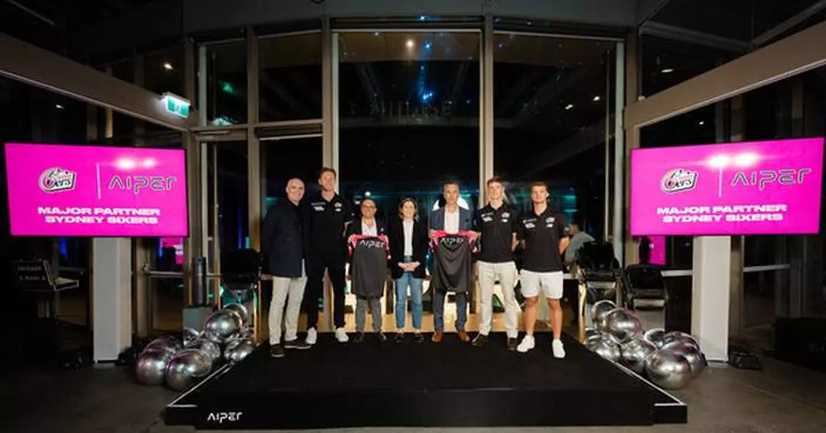 AIPER AND SYDNEY SIXERS EXTEND PARTNERSHIP THROUGH TO 2026