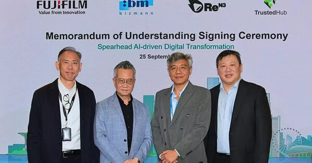 FUJIFILM Business Innovation Singapore Launches Strategic Partnerships to Spearhead AI-driven Digital Transformation
