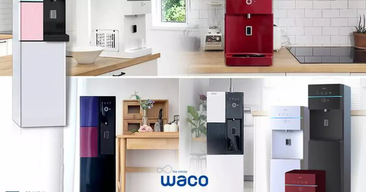 Waco Corporation Launches Next-Generation Digital Water Purifiers 'IFev' and 'Apollo' Series