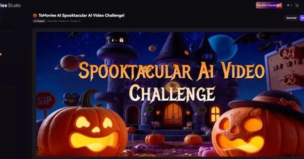 Wondershare Launches the ToMoviee AI Spooktacular Video Challenge, Empowering Global Creators to Redefine Halloween Storytelling with AI