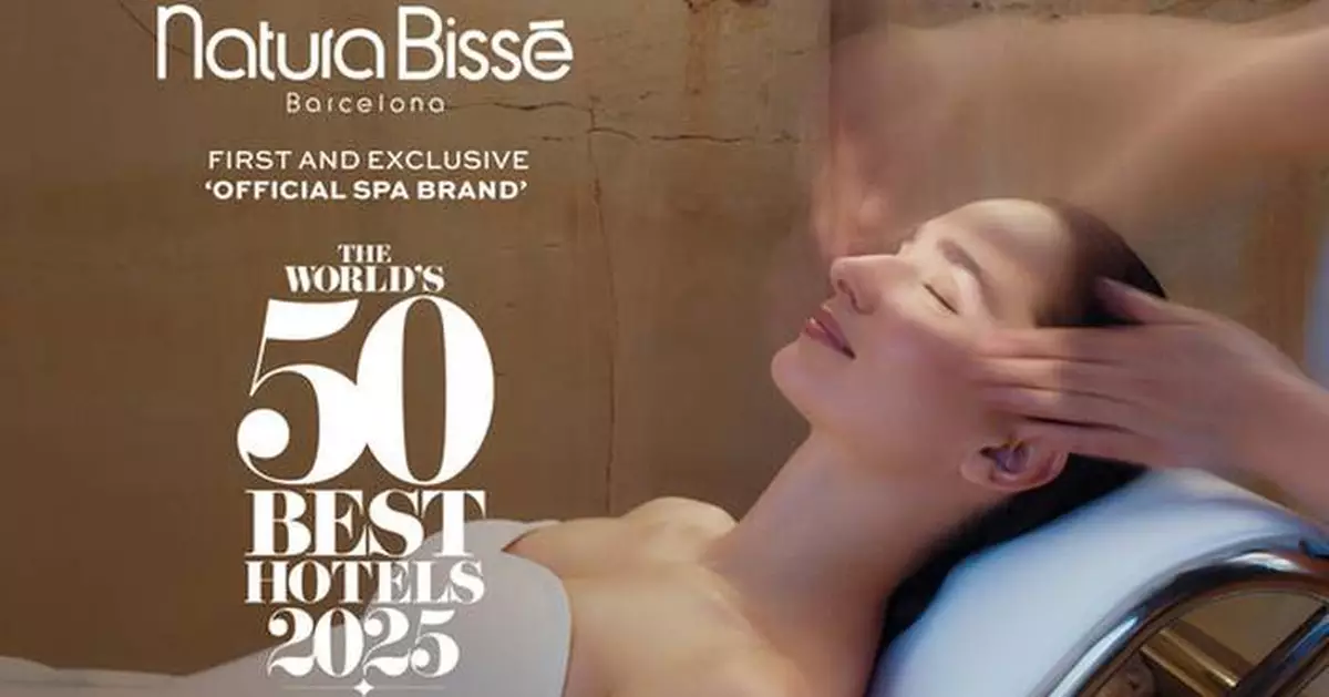 Natura Bissé becomes the first and exclusive 'OFFICIAL SPA BRAND' OF The World's 50 Best Hotels 2025