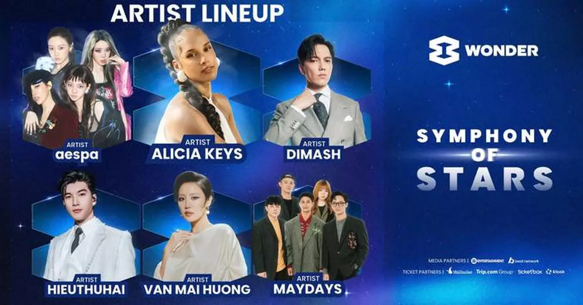 Alicia Keys, aespa, and Dimash Join Top Vietnamese Stars at 8Wonder Winter 2025