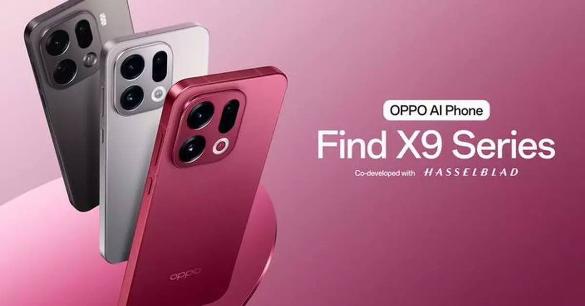 OPPO Unveils the Find X9 Series Globally, Redefining the Premium Smartphone Experience