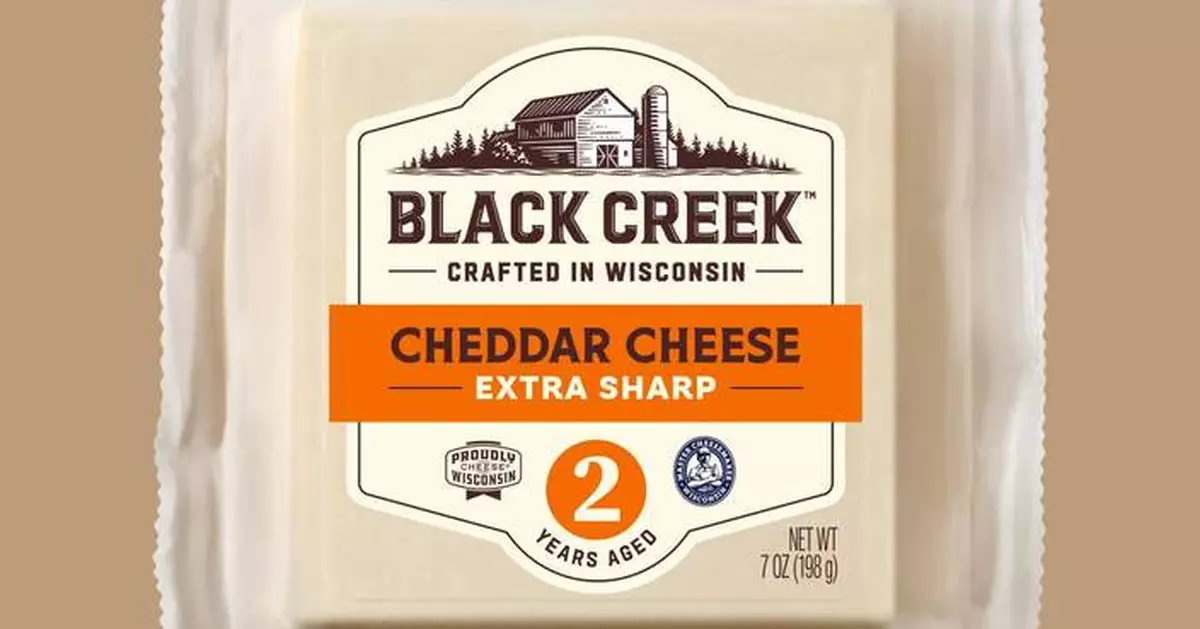 Black Creek® Cheddar Launches Refreshed Brand Identity Celebrating Wisconsin Craftsmanship
