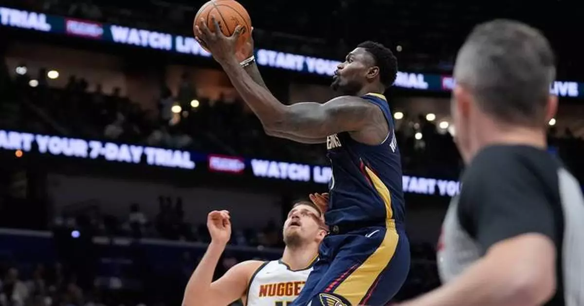 Zion Williamson scores 14 in his return from injury in the Pelicans' 125-118 loss to Denver