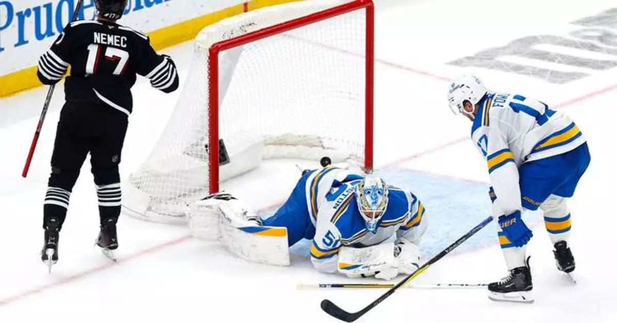 Simon Nemec's goal in overtime gives Devils a 3-2 victory over the Blues