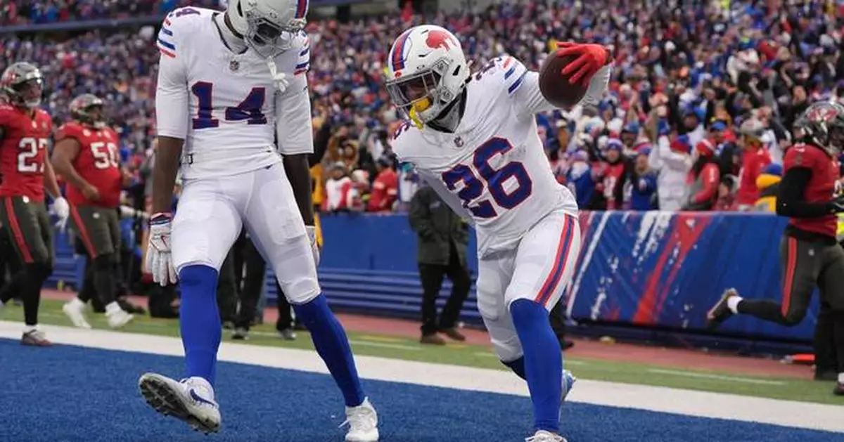 Josh Allen has 3 TDs passing, 3 rushing to outduel Baker Mayfield as Bills beat Buccaneers 44-32