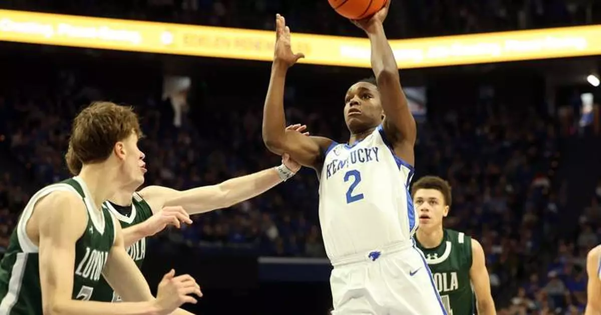 Chandler and Williams help No. 12 Kentucky breeze past Loyola of Maryland, 88-46