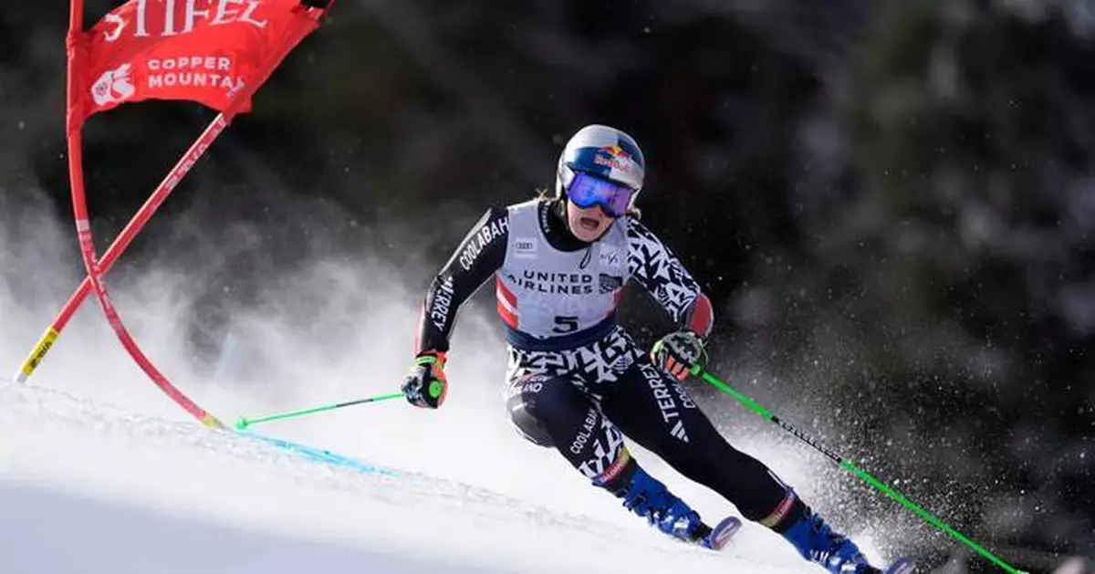 Robinson wins giant slalom and Shiffrin 14th at Copper Mountain