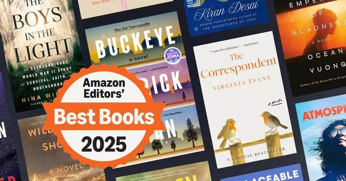 Patrick Ryan’s Buckeye Tops Amazon’s Best Books of 2025 List