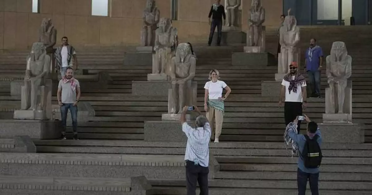 With pharaoh-like fanfare, Egypt unveils a huge new museum dedicated to its ancient civilization