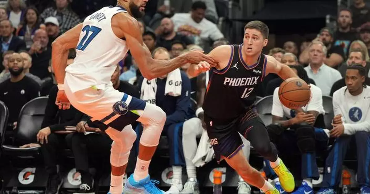 Gillespie hits go-ahead jumper with 6.4 seconds left, Suns rally to stun Timberwolves 114-113