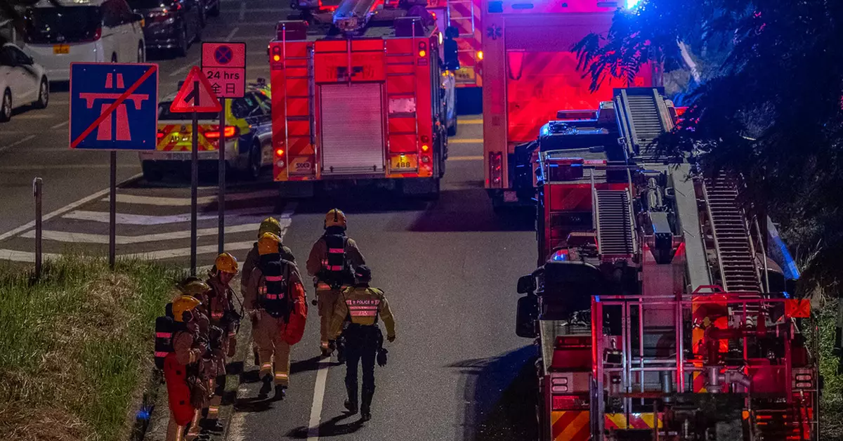 Firefighter Ho Wai-ho dies after injuries from No. 5 alarm fire; Director expresses deep sadness and condolences