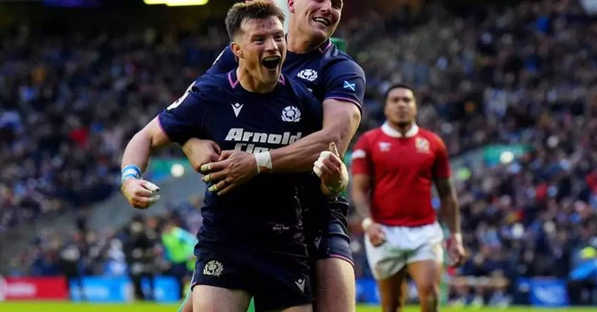 Scotland eases to 56-0 win as Tonga pays for ill-discipline in one-sided rugby international