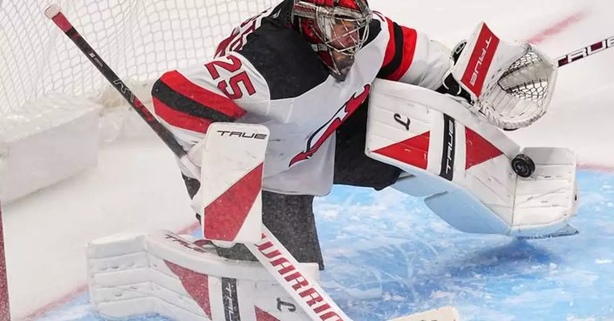 Devils sign veteran goalie Jacob Markstrom to $12 million, 2-year contract