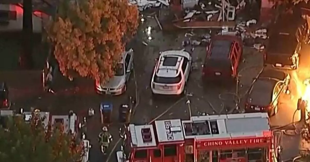 House explodes in Southern California, injuring 8 people and damaging nearby homes