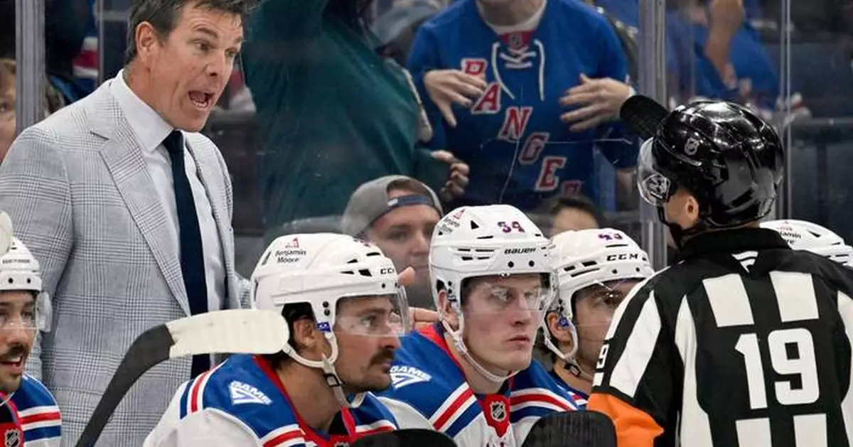 Rangers coach Mike Sullivan misses game against Red Wings because of personal matter