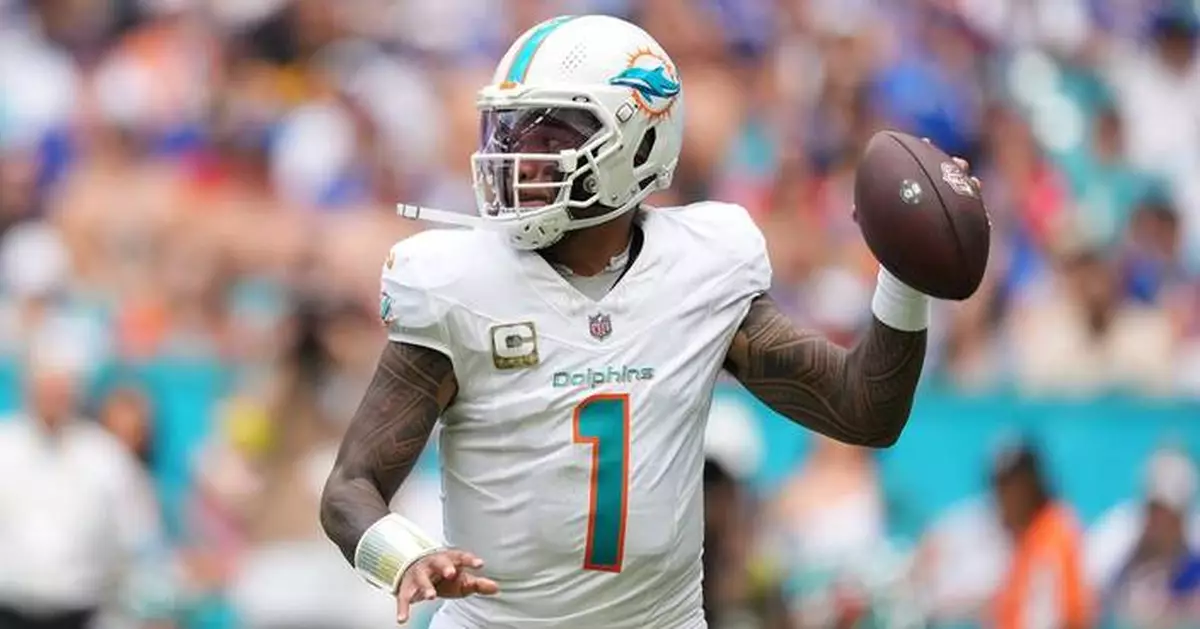 Dolphins end seven-game losing streak against Bills with 30-13 win