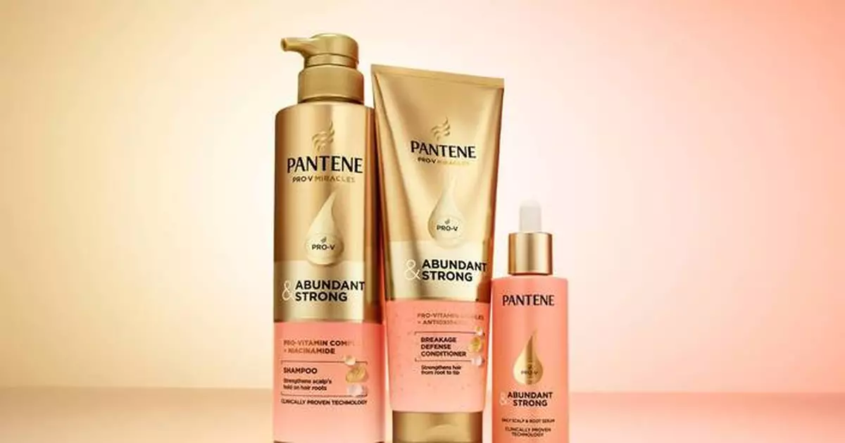 Pantene Introduces the All-New Abundant &amp; Strong Collection to Reduce Hair Shedding and Grow Healthier, More Abundant Hair
