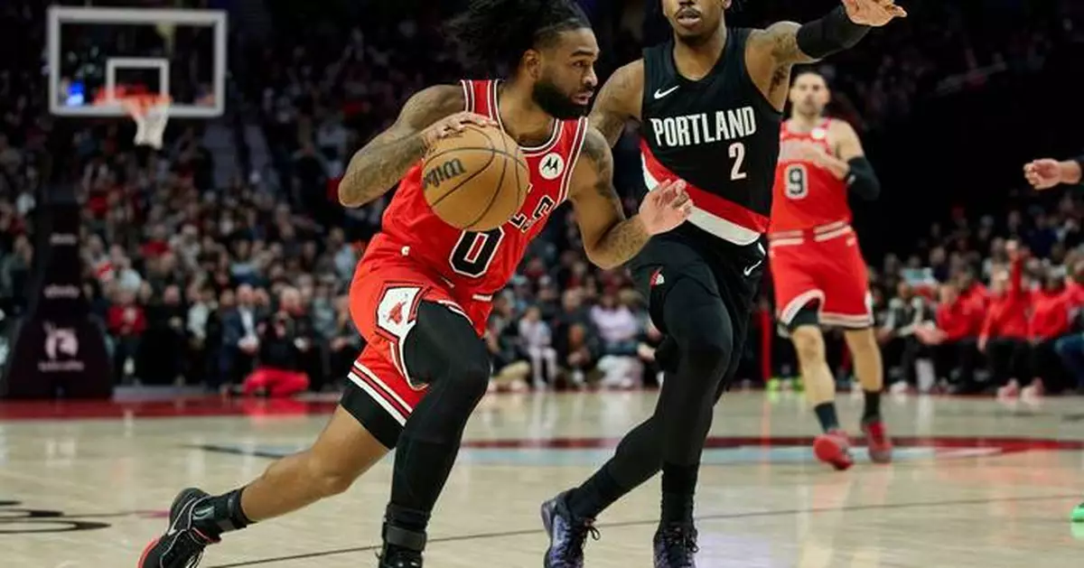 Vucevic's buzzer-beating 3 gives the Bulls a 122-121 win over the Blazers