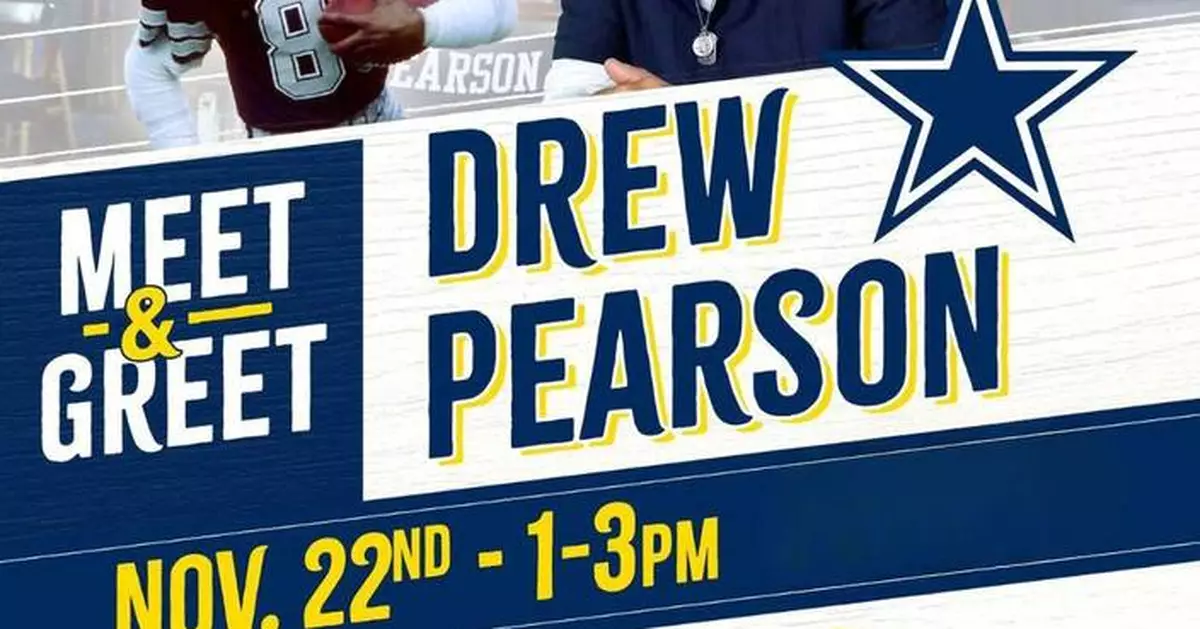 CORRECTING and REPLACING Dickey’s Teams Up with Drew Pearson for Cowboy Alumni Event