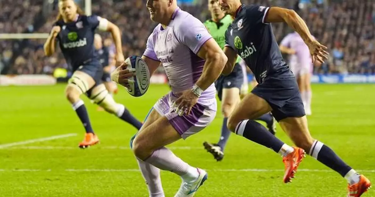 Scotland thrashes US 85-0 as Graham ties try-scoring record
