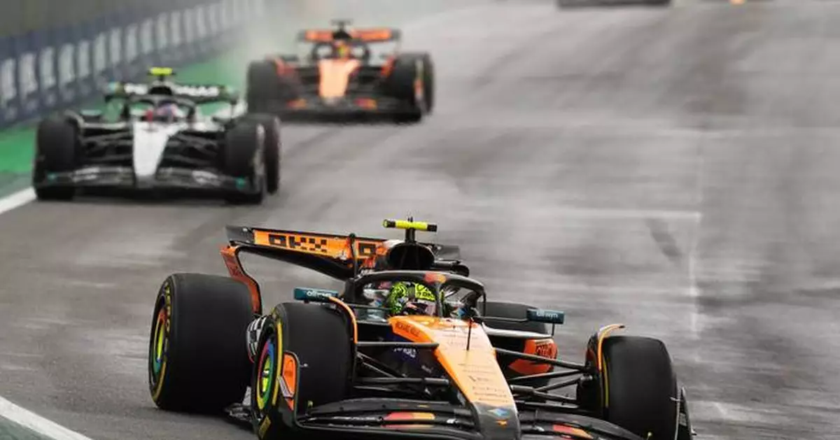 Norris extends F1 advantage over Piastri in Brazil. Verstappen says he can 'forget' title hopes