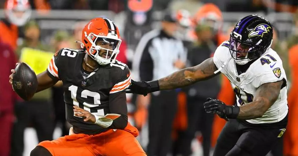 Rookie QB Shedeur Sanders will make his first NFL start for the Browns on Sunday in Las Vegas