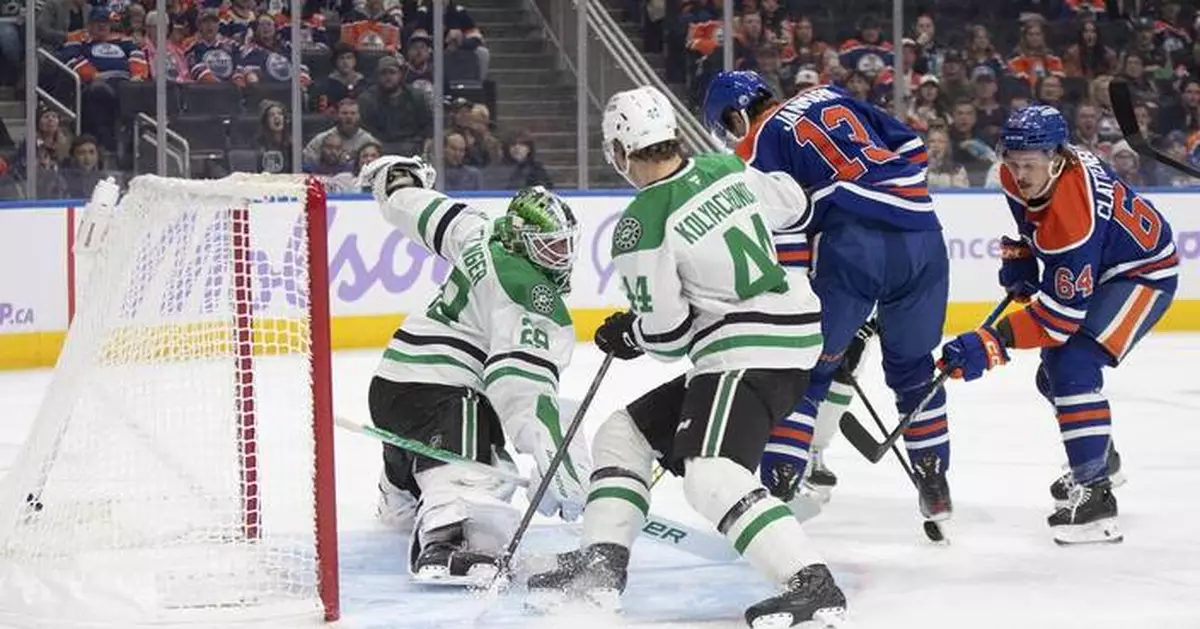 Stars crush Oilers 8-3 as Benn scores 400th career goal for Dallas