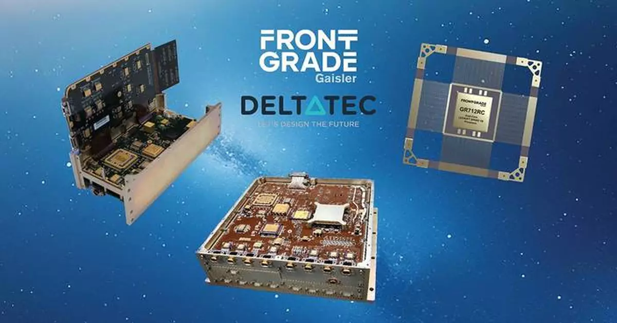 Frontgrade Gaisler and DELTATEC Enable Advanced Space Computing Across Multiple Missions