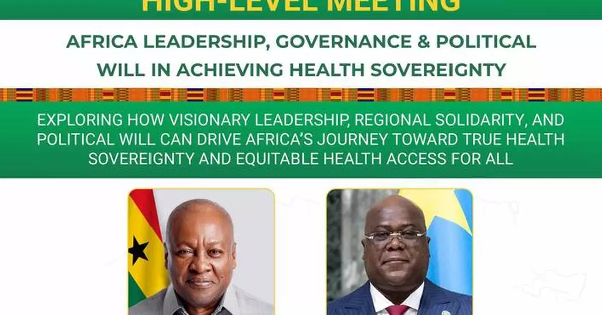 AHF: Ghana and DRC Presidents Call for Regional Health Leadership and Sustainable Financing in Africa at AIDS Conference (ICASA 2025)